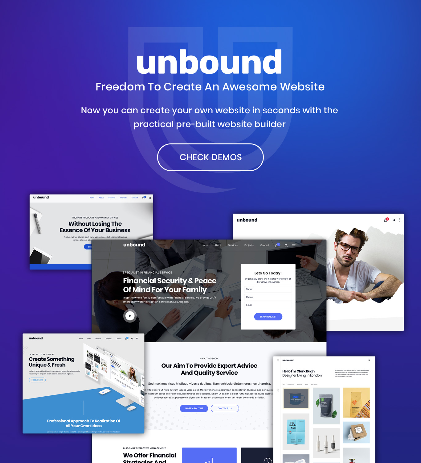 Unbound Presentation 002 v3 - Unbound - Business Agency Multipurpose Theme
