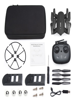 aba5b2b2 bc27 44ef 89ad afc290780942.  CR0,0,300,400 PT0 SX300 V1    - Foldable Drone with 1080P HD Camera for Kids and Adults, Zuhafa T4,WiFi FPV Drone for Beginners, Gesture Control RC Quadcopter with 2 Batteries ,RTF One Key Take Off/Landing,Headless Mode, APP Control,Double Camera,Carrying Case