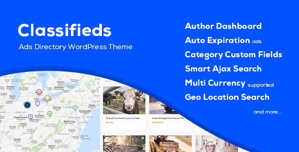 classifieds.  large preview - Classifieds - Classified Ads WordPress Theme