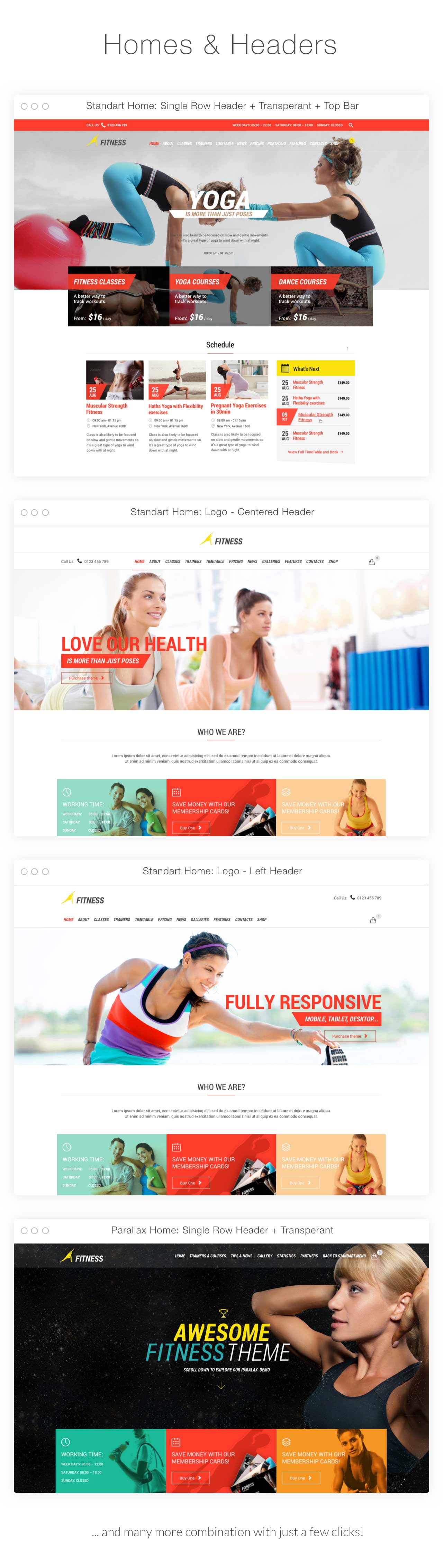 fintess Introduction homes - Gym - Fitness WordPress