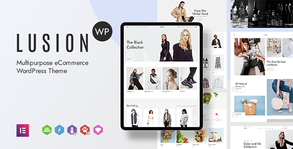 lusion preview wp normal.  large preview - Lusion - Multipurpose eCommerce WordPress Theme