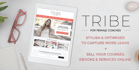 sales images woo2.  large preview - Tribe - Feminine Coach WordPress Theme