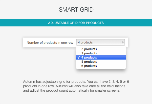 smartgrid - Autumn - Responsive Prestashop 1.6 Theme with Blog