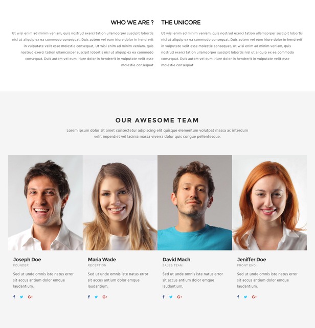 unicore preview9 - Unicore - Mobirise Builder with 20 HTML Bootstrap Landing Page Templates