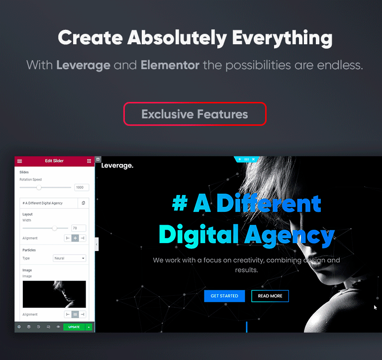wp elementor - Leverage - Agency Elementor WordPress Theme
