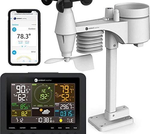 1645648410 51zusw48OlL. AC  500x445 - Ambient Weather WS-7078 Smart Weather Staton w/WiFi Remote Monitoring and Alerts