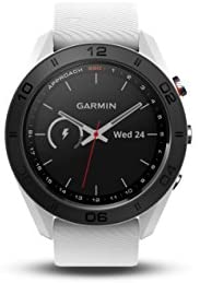 31MrpZshwnL. AC  - Garmin Approach S60, Premium GPS Golf Watch with Touchscreen Display and Full Color CourseView Mapping, White w/ Silicone Band