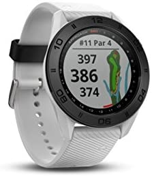31d3O2rhIEL. AC  - Garmin Approach S60, Premium GPS Golf Watch with Touchscreen Display and Full Color CourseView Mapping, White w/ Silicone Band