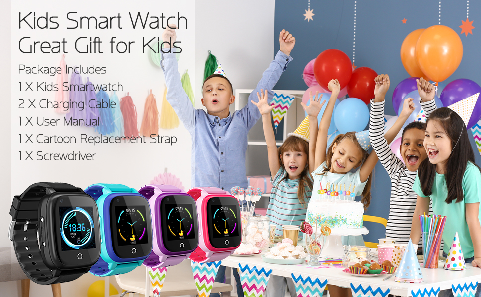 37e91334 fdac 4c15 a765 60694017e92e.  CR0,0,970,600 PT0 SX970 V1    - 4G Kids Smartwatch, Smart Watch for Kids, IP67 Waterproof Watches with GPS Tracker, 2 Way Call Camera Voice & Video Call SOS Alerts Pedometer WiFi Wrist Watch, 3-12 Years Boys Girls Gifts