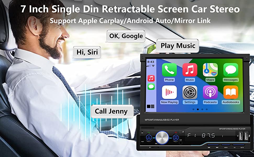 single din carplay