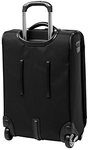 413Jjtb5DjL. AC  - Travelpro Platinum Magna 2-Softside Expandable Upright Luggage, Black, Carry-On 22-Inch