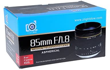 419t4BWVpJL. AC  - Lightdow 85mm F1.8 Medium Telephoto Manual Focus Full Frame Portrait Lens for Canon EOS Rebel T8i T7i T7 T6 T3i T2i 4000D 2000D 1300D 850D 800D 600D 550D 90D 80D 77D 70D 50D 6D 5D etc