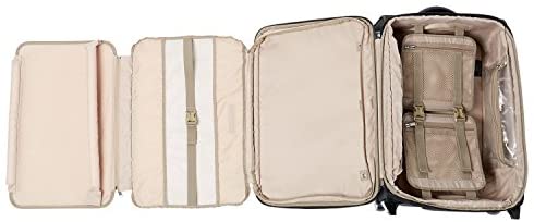 41JvdgYOl8L. AC  - Travelpro Platinum Magna 2-Softside Expandable Upright Luggage, Black, Carry-On 22-Inch