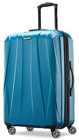 41q8MwDhnFL. AC  - Samsonite Centric 2 Hardside Expandable Luggage with Spinner Wheels, Caribbean Blue, Checked-Large 28-Inch