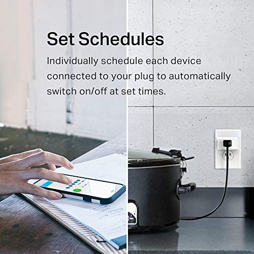 51AeI2WBU5L. AC  - Kasa Smart Plug Classic 15A, Smart Home Wi-Fi Outlet Works with Alexa & Google Home, No Hub Required, UL Certified, 2.4G WiFi Only, 1-Pack(HS105) , White