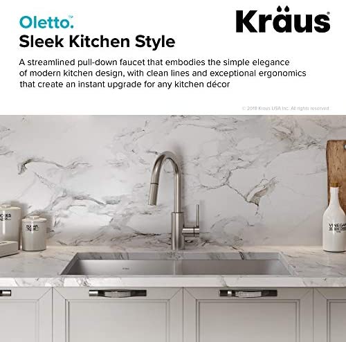 51BB1moZXrL. AC  - Kraus KPF-2620SFS Oletto Kitchen Faucet, 16 Inch, Spot Free Stainless Steel