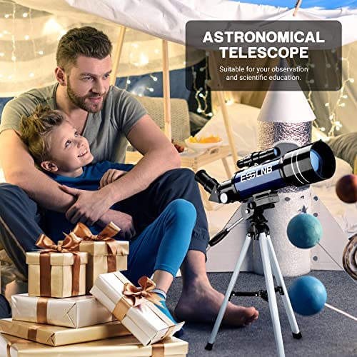 51LZR5C+RYL. AC  - ESSLNB Beginner Telescope for Kids and Children 70mm Astronomical Refractor Telescopes Multi-Fully Coated Kids Telescope with Tripod