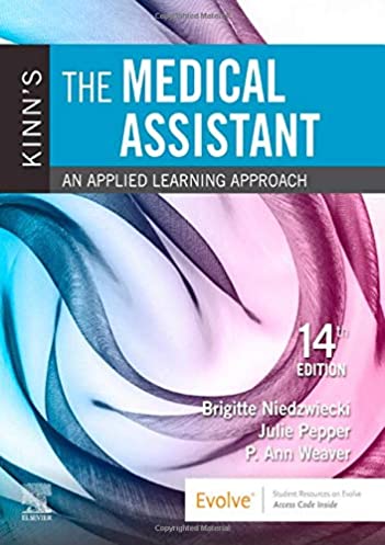 51h4oeEn3pL. SX351 BO1 - Kinn's The Medical Assistant: An Applied Learning Approach, 14e