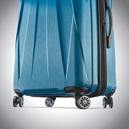 51lORYT3ifL. AC  - Samsonite Centric 2 Hardside Expandable Luggage with Spinner Wheels, Caribbean Blue, Checked-Large 28-Inch
