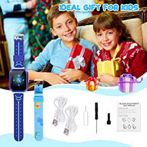 c08165f0 6981 4a47 908b 6dd89ba6dc96.  CR0,0,1600,1600 PT0 SX300 V1    - 4G Kids Smartwatch, Smart Watch for Kids, IP67 Waterproof Watches with GPS Tracker, 2 Way Call Camera Voice & Video Call SOS Alerts Pedometer WiFi Wrist Watch, 3-12 Years Boys Girls Gifts