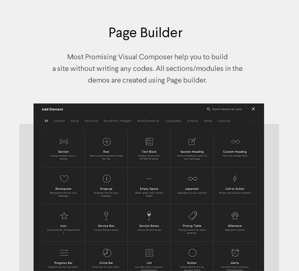 description page page builder - Halena | Minimal & Modern eCommerce WordPress Theme