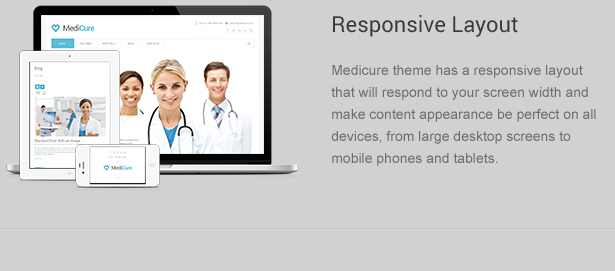 responsive wordpress theme - MediCure – Health  & Medical Wordpress Theme