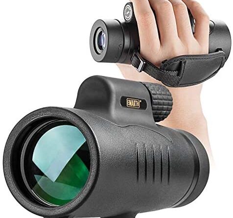 1646950506 51hSiFlNlaL. AC  476x445 - Monocular Telescope High Power 8x42 Monoculars Scope Compact Portable Waterproof Fogproof Shockproof with Hand Strap for Adults Kids Bird Watching Hunting Camping Hiking Travling Wildlife Secenery