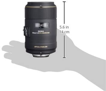 31brGnnDVFL. AC  - Sigma 258306 105mm F2.8 EX DG OS HSM Macro Lens for Nikon DSLR Camera