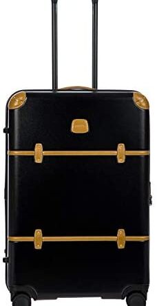 31jY5wJpL. AC  228x445 - Bric's Bellagio 2.0 Spinner Trunk - 27 Inch - Luxury Bags for Women and Men - TSA Approved Luggage - Black
