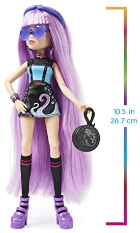 417WxVA9rwL. AC  - Mermaid High, Mari Deluxe Mermaid Doll & Accessories with Removable Tail, Doll Clothes and Fashion Accessories, Kids Toys for Girls Ages 4 and up