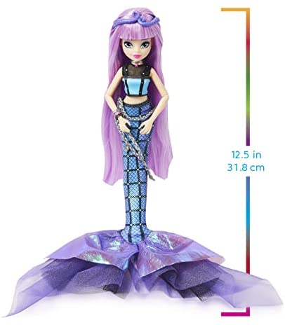 41irqOOQe1L. AC  - Mermaid High, Mari Deluxe Mermaid Doll & Accessories with Removable Tail, Doll Clothes and Fashion Accessories, Kids Toys for Girls Ages 4 and up