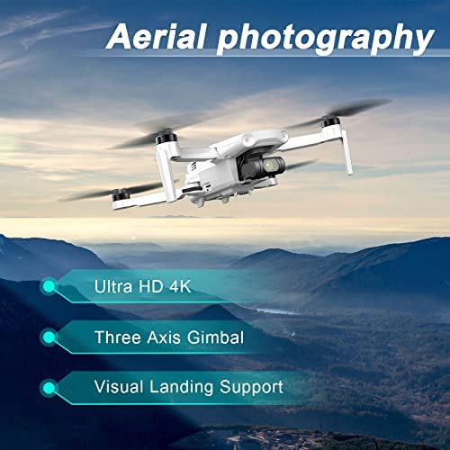 51rShio6M8L. AC  - Upgraded Hubsan Zino Mini SE 249g GPS 6KM FPV with 4K 30fps Camera 3-axis Gimbal 40mins Flight Time AI Tracking RC Drone with Bag and Two Batteries.