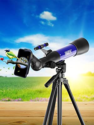 56b174b8 335b 41d4 a985 9265af1fe56a.  CR0,0,600,800 PT0 SX300 V1    - Emarth Interstellar Telescope 70mm Aperture 500mm AZ Mount Astronomical Refractor Telesocpe for Beginners Adults, Scope with Tripod, Phone Adapter, Star Finder, Kids Gift, Blue