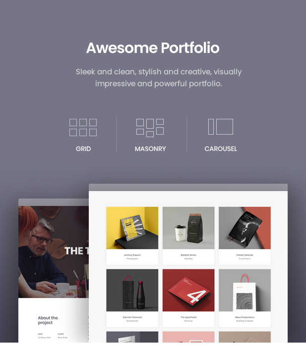 hando awesome portfolio - Hando - Corporate & Portfolio Elementor Template Kit