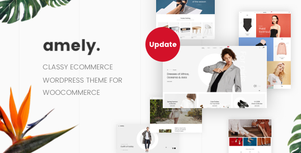 preview new.  large preview - Amely - Fashion Shop WordPress Theme for WooCommerce