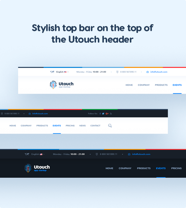 07 preview - Utouch - Multi-Purpose Business and Digital Technology HTML Template
