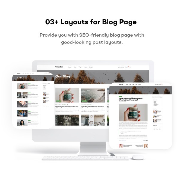 08 - Smartic - Product Landing Page WooCommerce Theme