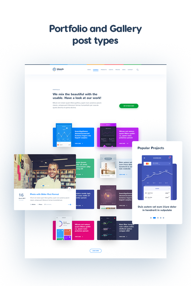 13 preview - Utouch - Multi-Purpose Business and Digital Technology HTML Template