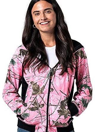 1649898874 51HV9PRCyYL. AC  320x445 - TrailCrest Women’s Full Zip Up Hoodie Sweatshirt Casual Fashion Sweater Hooded Jacket