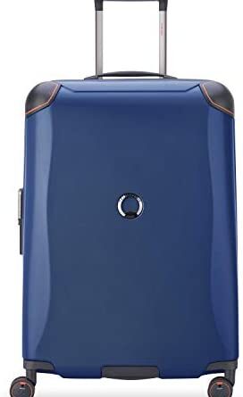 1650850628 31XanEOShSL. AC  272x445 - DELSEY Paris Cactus Hardside Luggage with Spinner Wheels, Navy, Checked-Medium 24 Inch
