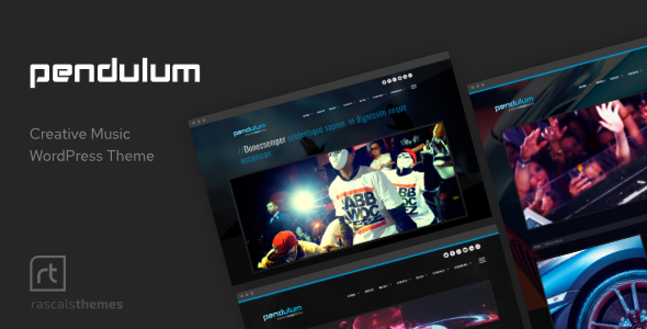 1 pendulum.  large preview - Pendulum - Beat Producers, DJs & Events Theme for WordPress