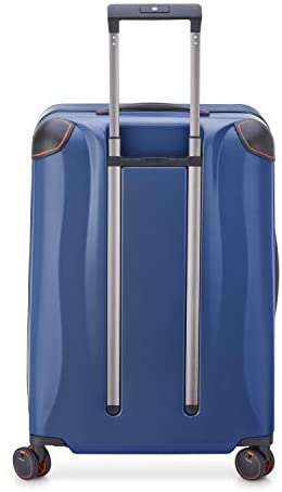 31iZ6p0QyCL. AC  - DELSEY Paris Cactus Hardside Luggage with Spinner Wheels, Navy, Checked-Medium 24 Inch