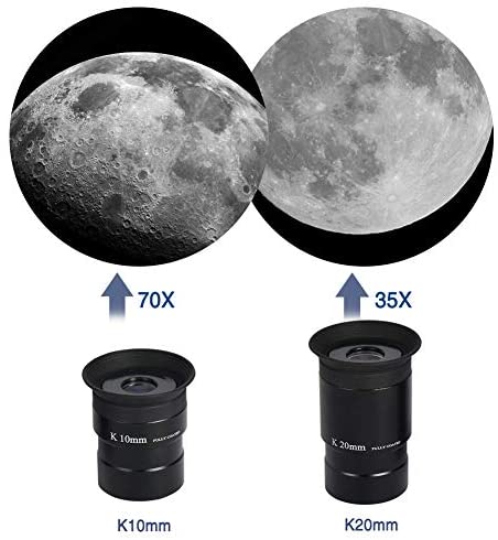41MkLu48 5L. AC  - SOLOMARK Telescope, 80EQ Refractor Professional Telescope -700mm Focal Length Telescopes for Adults Astronomy, with 1.5X Barlow Lens Adapter for Photography and 13 Percent Transmission Moon Filter