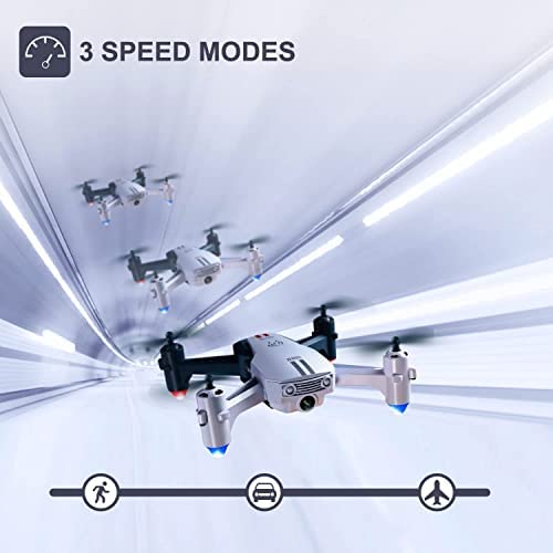 41uSZdLQpsL. AC  - 4DRC V15 Drone with Camera for Adults 1080P, HD FPV Foldable RC Quadcopter for Beginners Kids Toys, with Auto Hover,One Key Start, App Control,Headless Mode, 3D Flip,Trajectory Flight,2 Batteries
