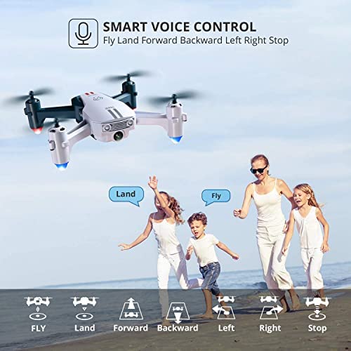 51mqw0R C8L. AC  - 4DRC V15 Drone with Camera for Adults 1080P, HD FPV Foldable RC Quadcopter for Beginners Kids Toys, with Auto Hover,One Key Start, App Control,Headless Mode, 3D Flip,Trajectory Flight,2 Batteries