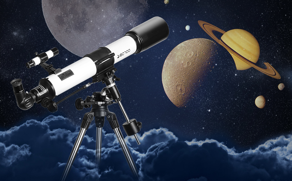 560b7aa6 b4c0 444d 94a4 b07b3fc7ee7f.  CR0,0,970,600 PT0 SX970 V1    - SOLOMARK Telescope, 80EQ Refractor Professional Telescope -700mm Focal Length Telescopes for Adults Astronomy, with 1.5X Barlow Lens Adapter for Photography and 13 Percent Transmission Moon Filter