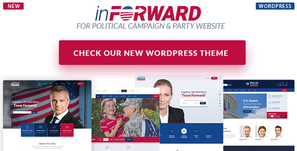 banner2 - Candidate - Political/Nonprofit/Church WordPress Theme
