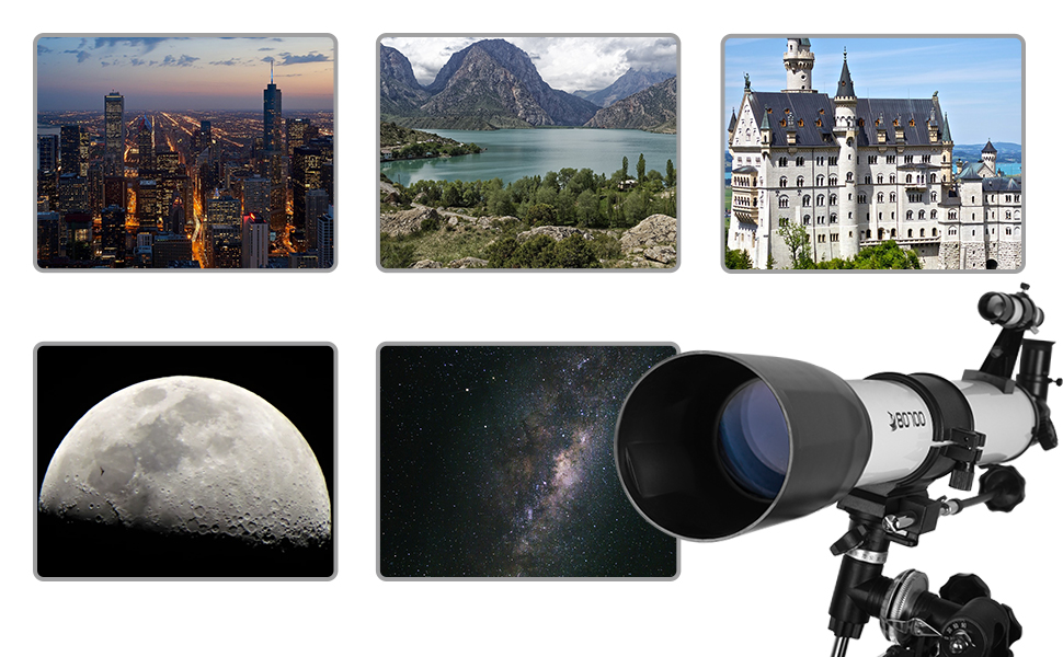 bf0592ea 0ad3 4322 b0a0 e41ea28d5c04.  CR0,0,970,600 PT0 SX970 V1    - SOLOMARK Telescope, 80EQ Refractor Professional Telescope -700mm Focal Length Telescopes for Adults Astronomy, with 1.5X Barlow Lens Adapter for Photography and 13 Percent Transmission Moon Filter