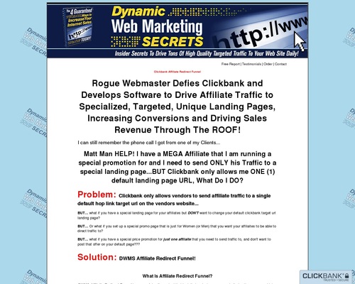 consultmat x400 thumb - Affiliate Redirect for Clickbank
