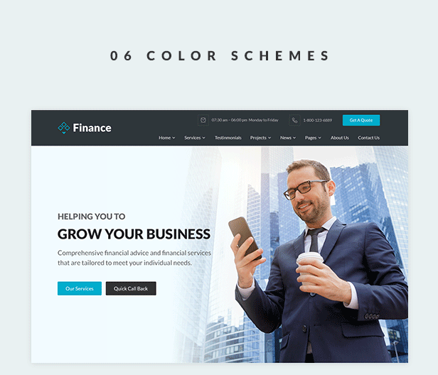 finance wp info 2 - Finance - Business & Financial, Broker, Consulting, Accounting WordPress Theme